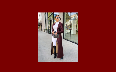 Tops & Blouses - Black Woman in Elegant Blouse