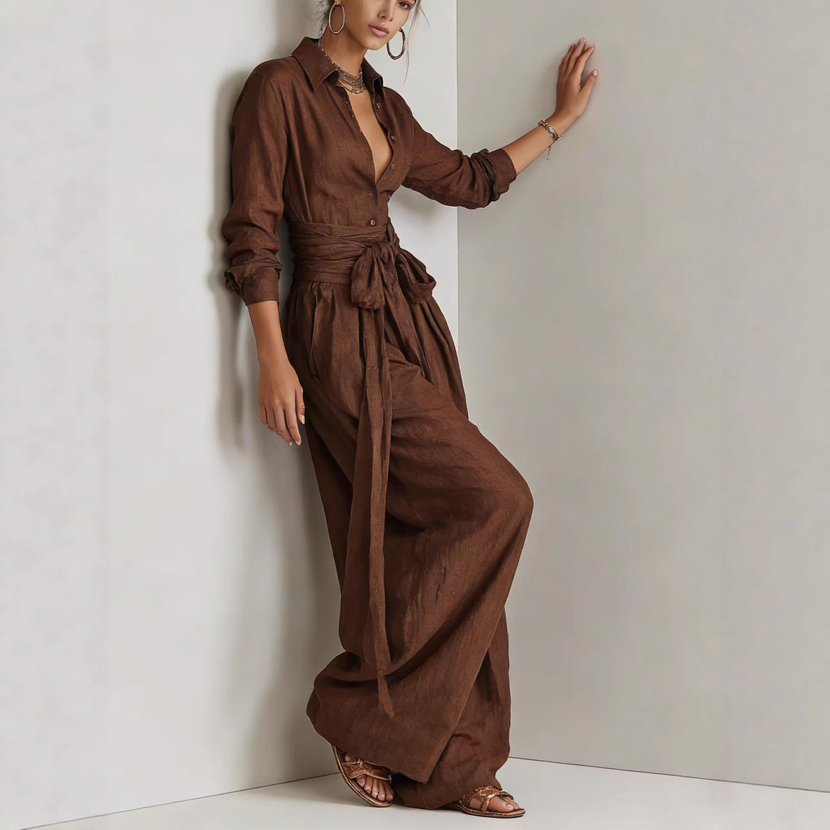 The Sienna Wide-Leg Two-Piece Set
