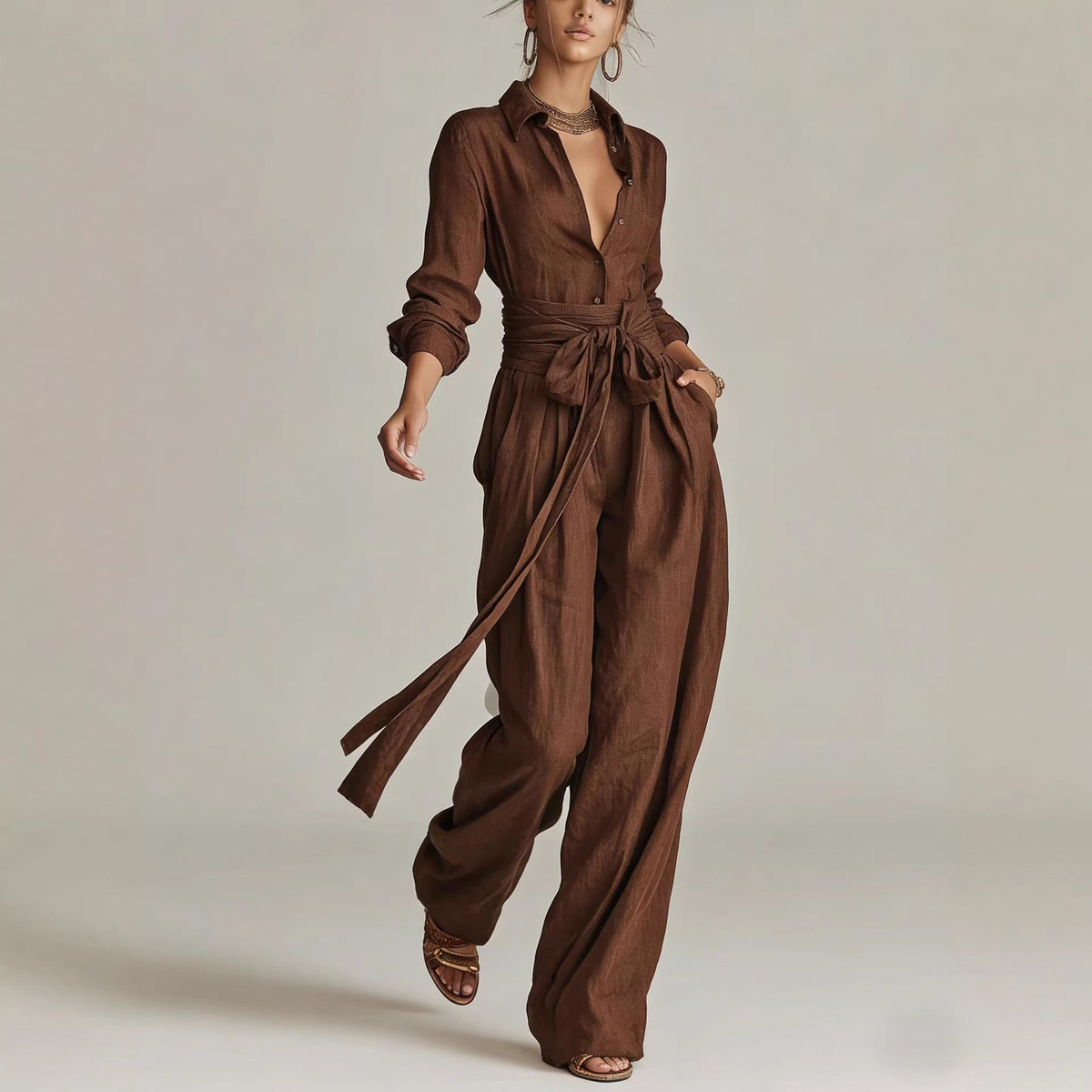 The Sienna Wide-Leg Two-Piece Set