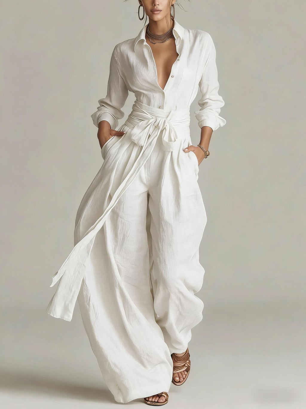 The Sienna Wide-Leg Two-Piece Set
