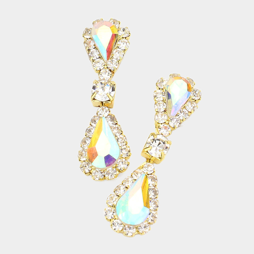 The Dazzling Her Teardrop Earrings