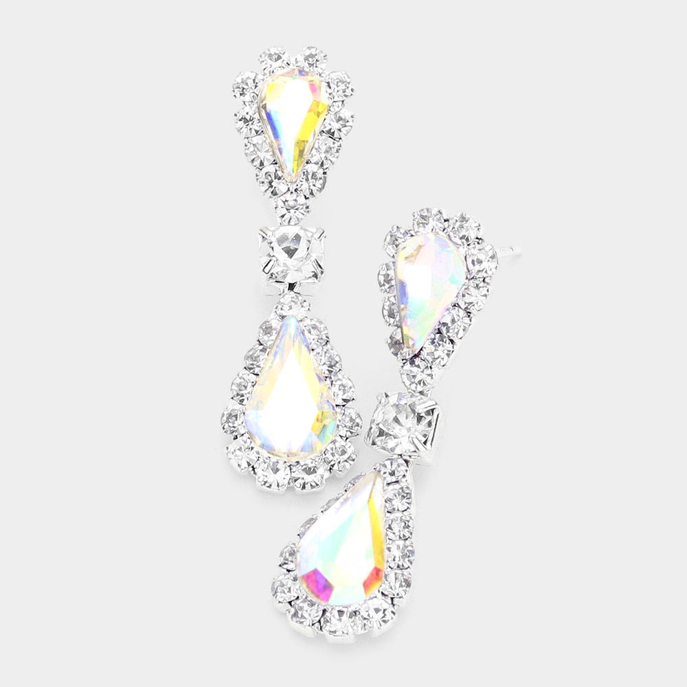 The Dazzling Her Teardrop Earrings