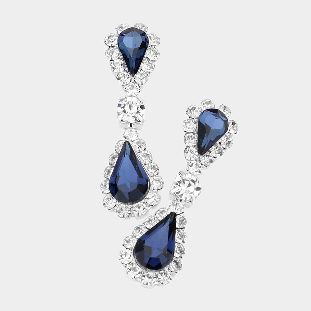 The Dazzling Her Teardrop Earrings
