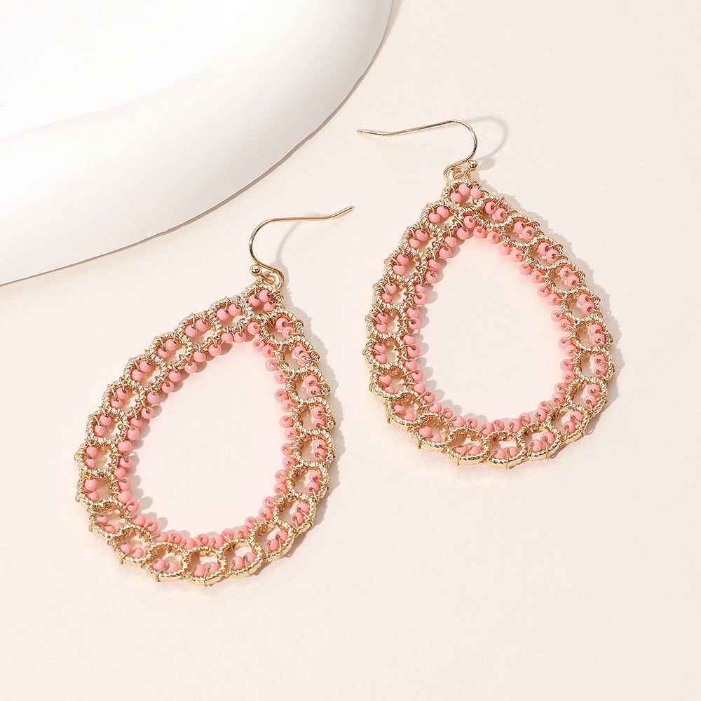 The Midnight Glam Teardrop Earrings