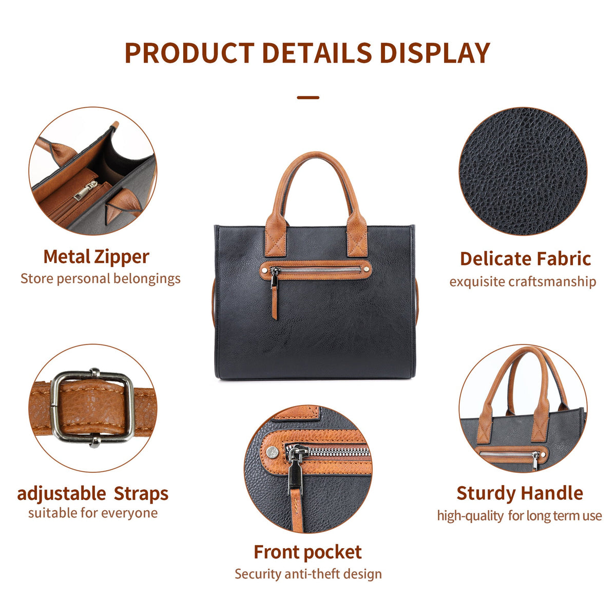 The Uptown Chic 2-in-1 Tote