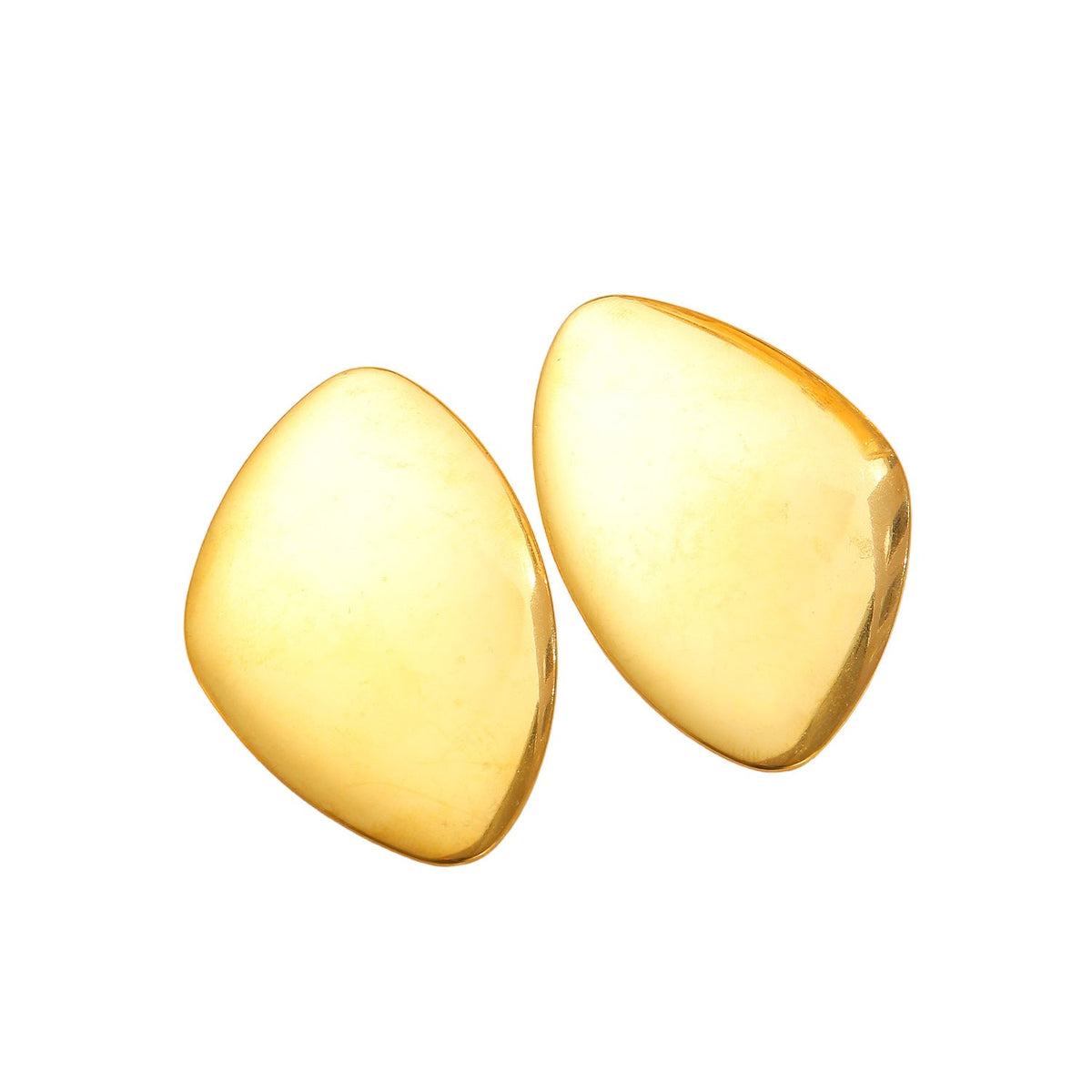 The Sculpted Aura Statement Earrings