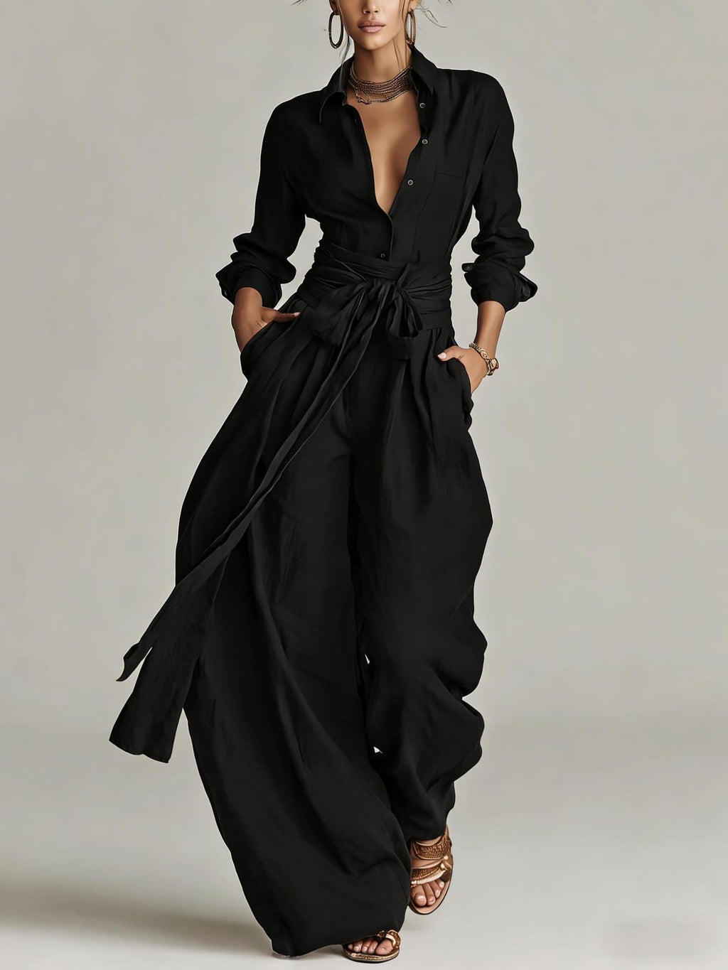 The Sienna Wide-Leg Two-Piece Set